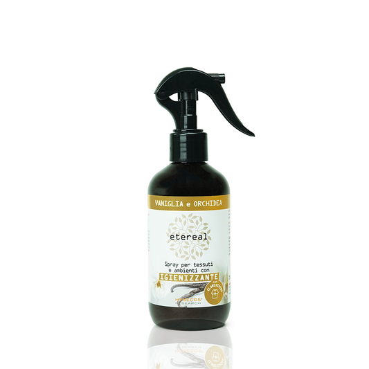 Etereal Spray Per Tessuti E Ambienti Igienizzante Vaniglia E Orchidea 250ml