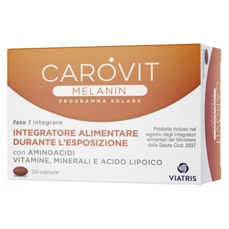CAROVIT MELANIN SOLARE 20CPS