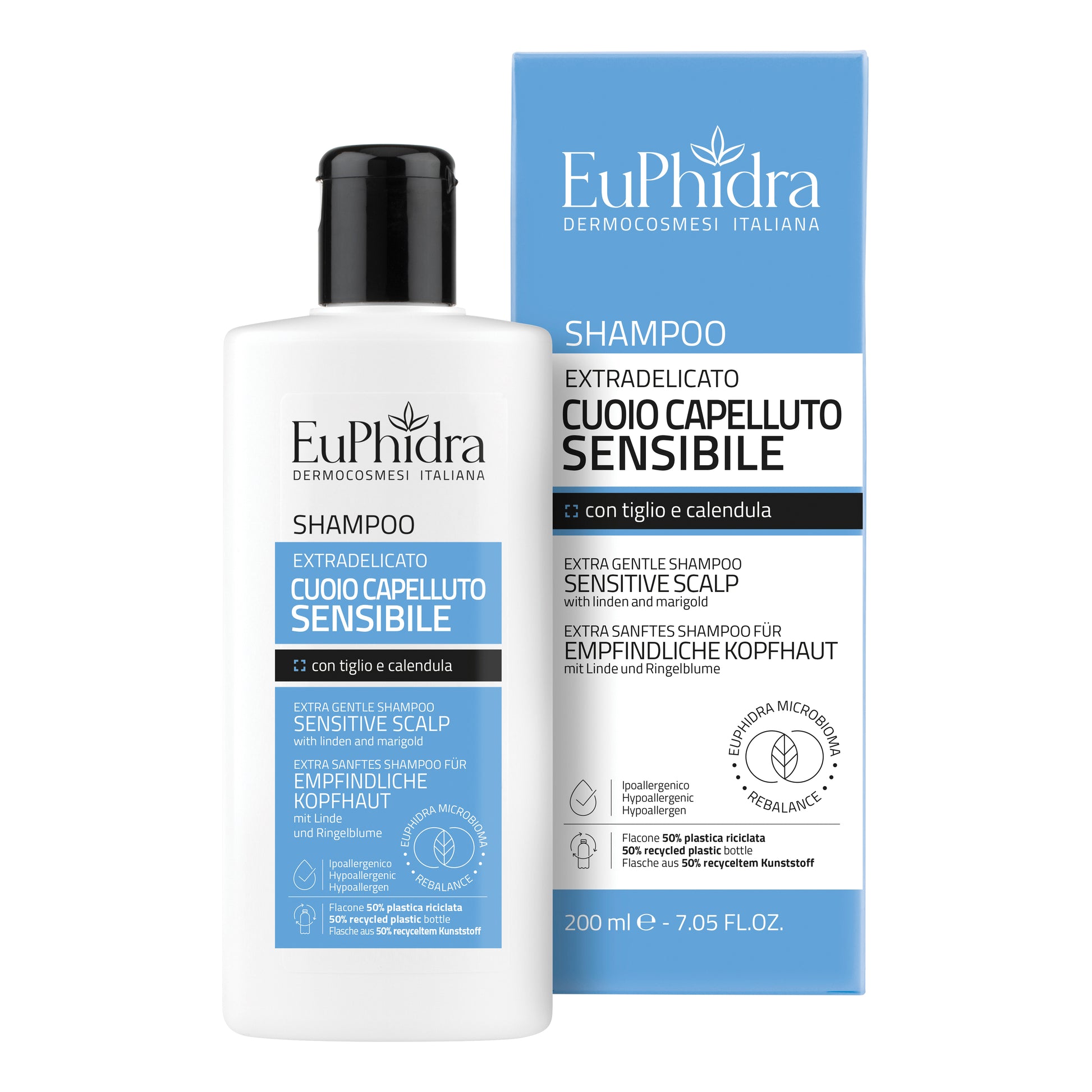 EUPHIDRA Sh.Cuoio Capel.200ml