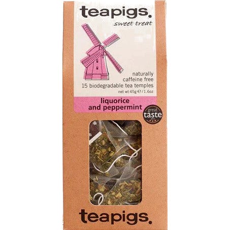 Teapigs Te Liquirizia E Menta Piperita Bio 15 Filtri