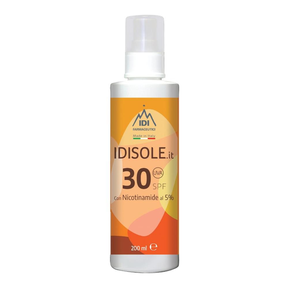 IDISOLE LATTE SOLARE SPF 30 PER PELLE GRASSA 200 ML