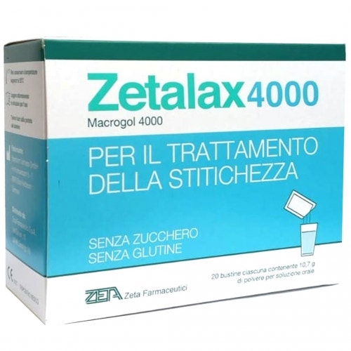 ZETALAX 4000 Macrogol 20Bs