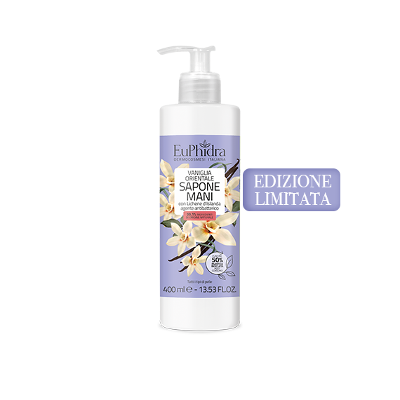 Euphidra Sapone Mani Delicato Vaniglia Orientale 400ml