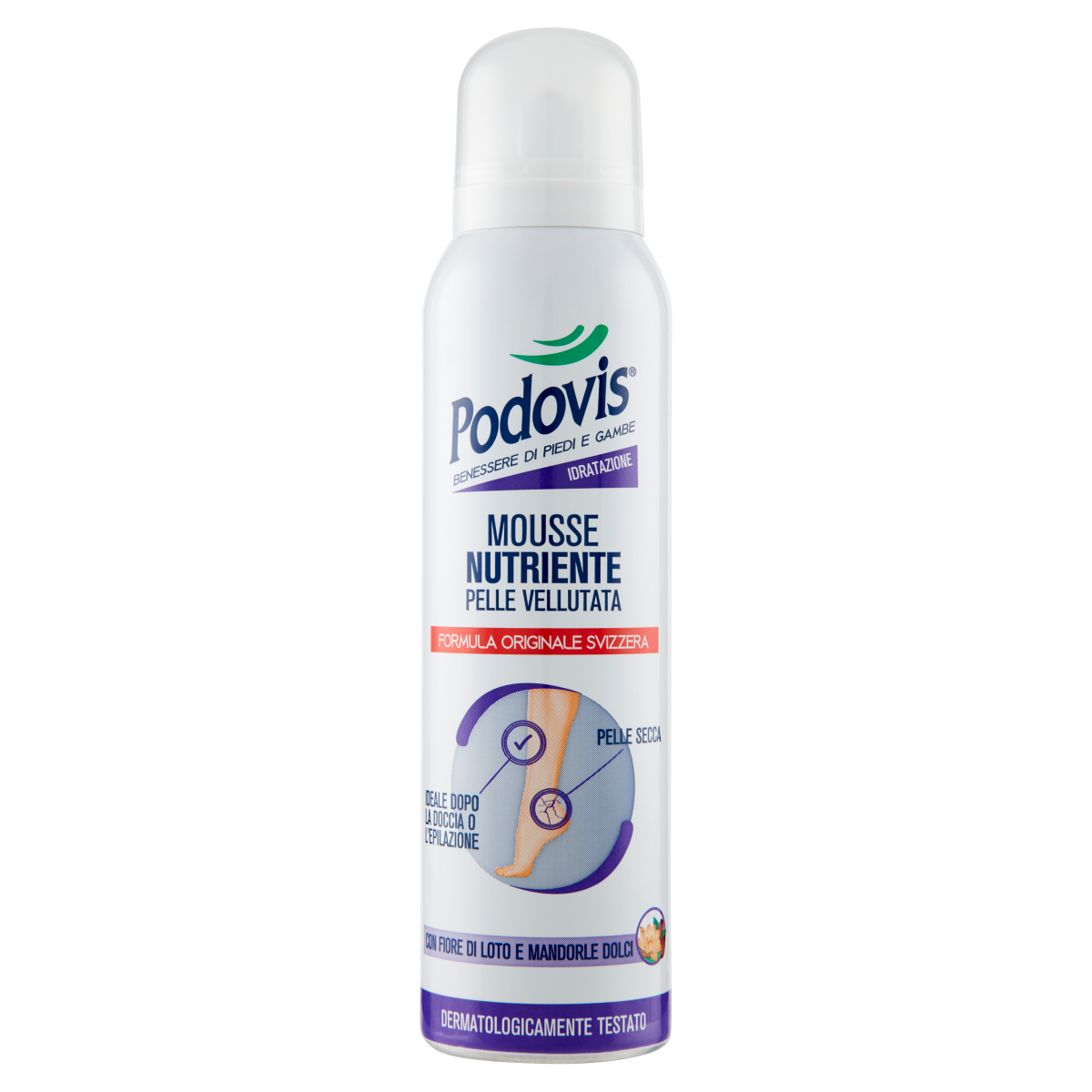 Podovis Idratazione Mousse Nutriente Pelle Vellutata 150ml