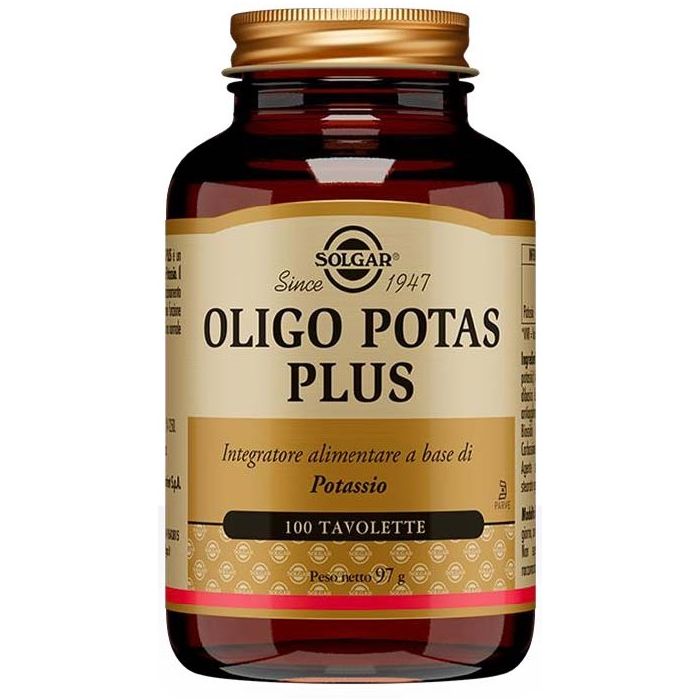 OLIGO Potassio Plus 100 Tav.Solgar