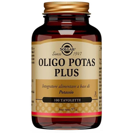 OLIGO Potassio Plus 100 Tav.Solgar