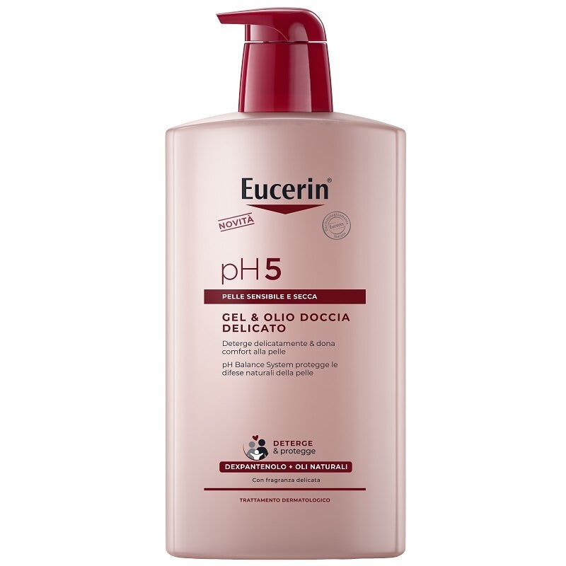 Eucerin Ph5 Gel & Olio Doccia Delicato 1 Litro