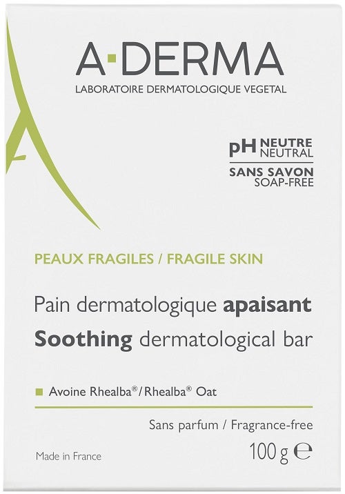 Aderma Les Indispensables Pane Dermatologico Lenitivo 100 g