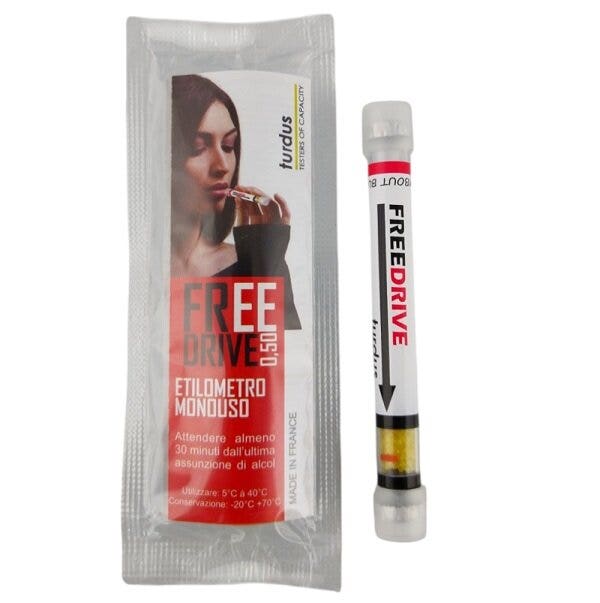 Freedrive Turdus Etilometro Monouso