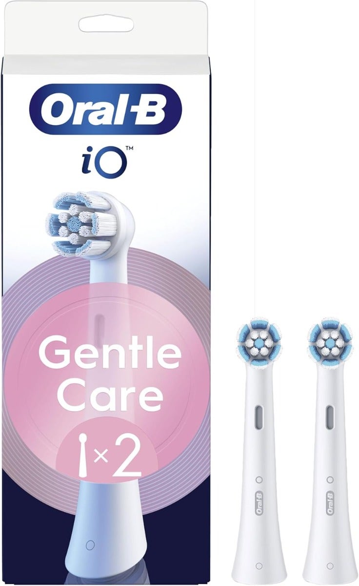 Oralb Power Refill io Gentle Clean White 2 Pezzi