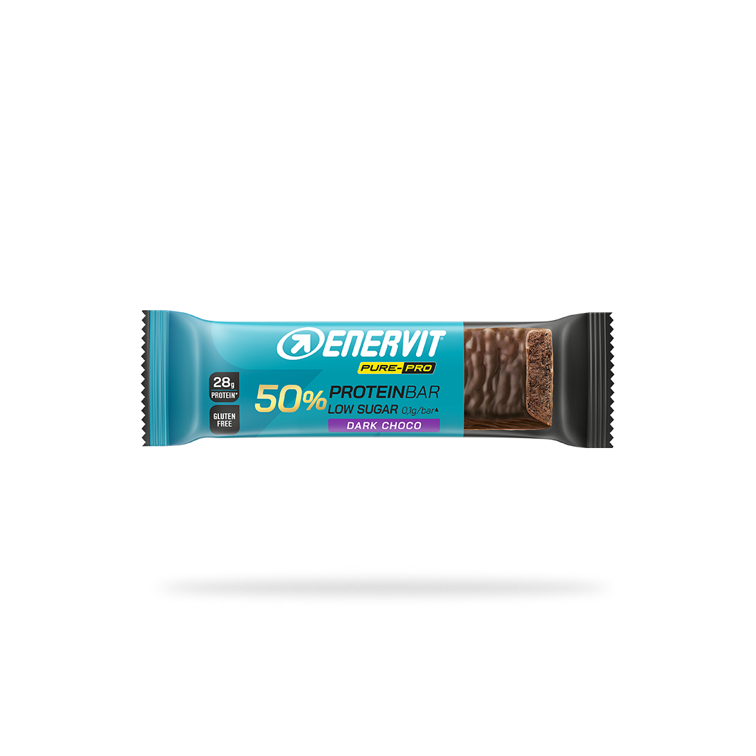 Enervit Pure Pro Protein Bar 50% Dark Choco 55g