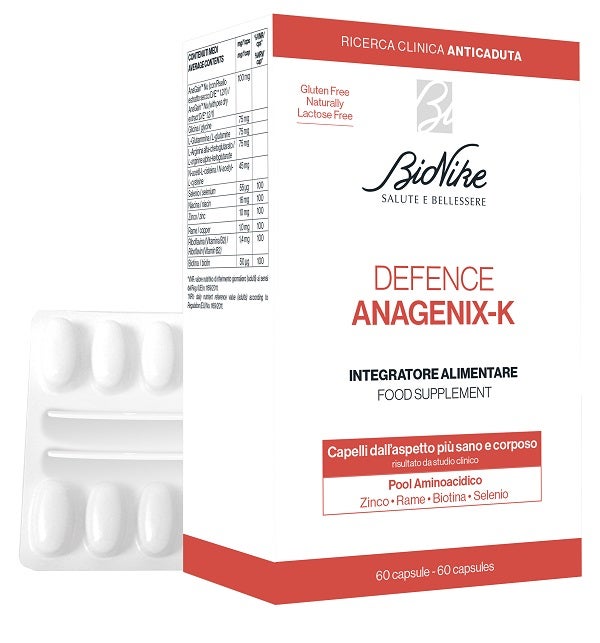 Defence Anagenix k Integratore Alimentare 60 Capsule