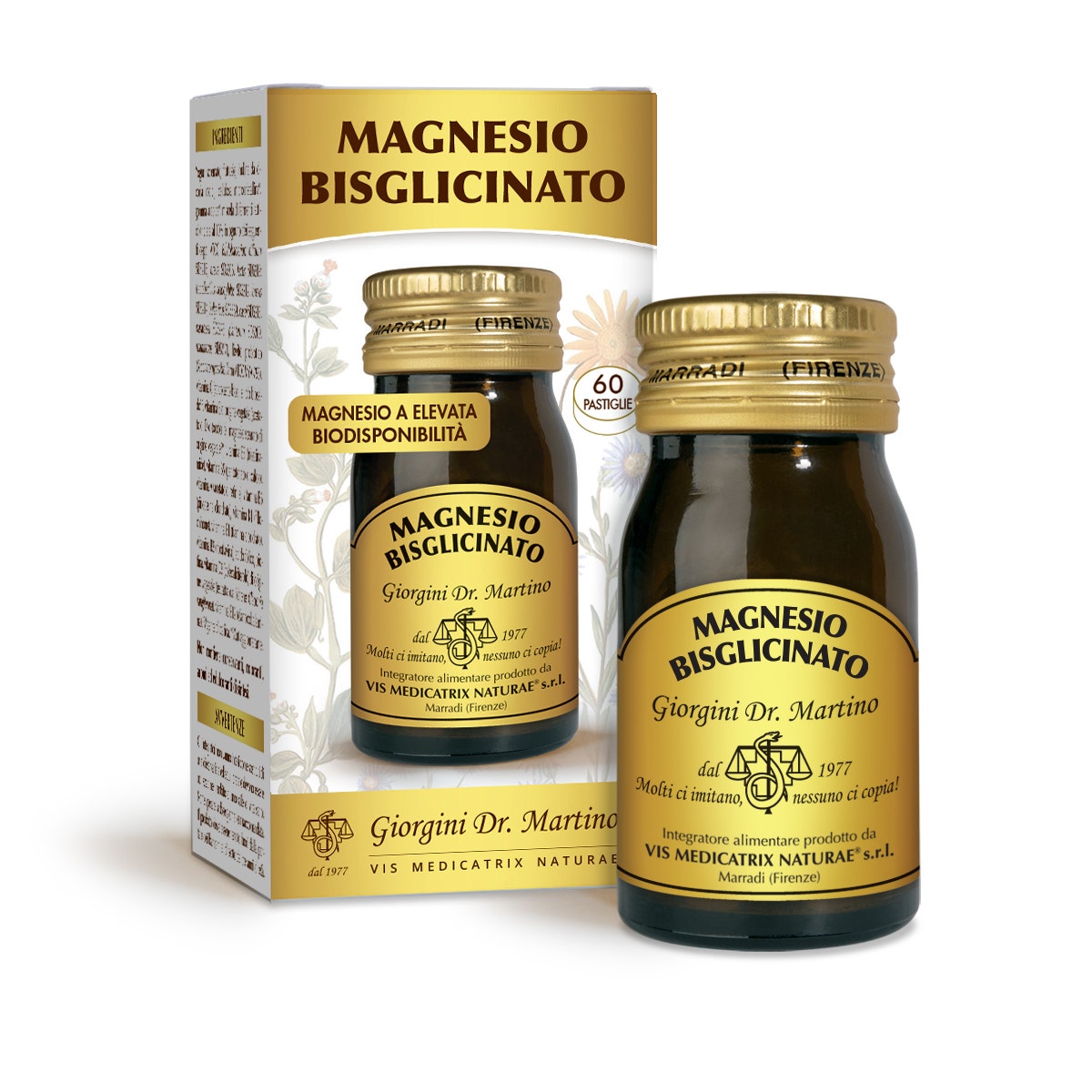 Dr. Giorgini Magnesio Bisglicinato 60 Pastiglie 500mg