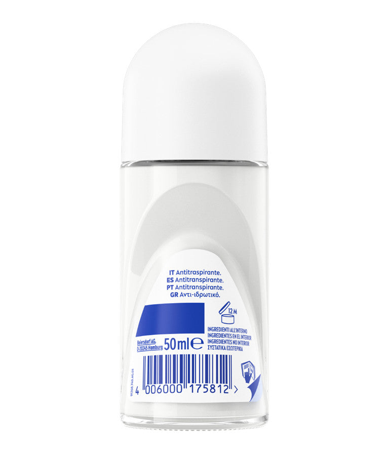 Nivea Derma Control Defend Extra Comfort Deodorante Antitraspirante Roll-On 72H 50ml