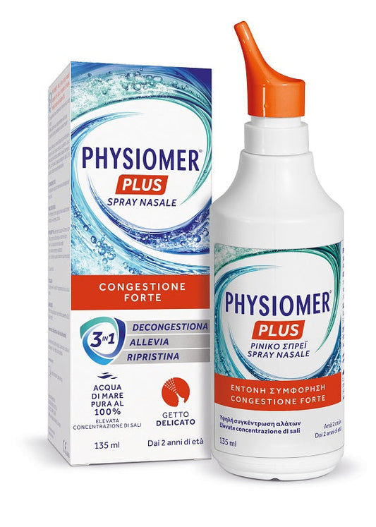Physiomer Plus Spray Nasale Getto Delicato 135ml