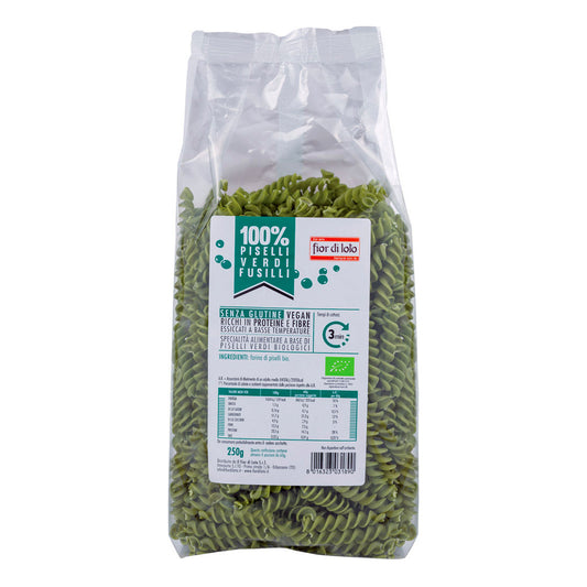 FIOR DI LOTO Fusilli Piselli Bio 250g