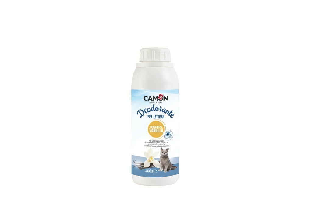 Camon Deodorante Lettiera Gatti Vaniglia Con Enzimi 400g