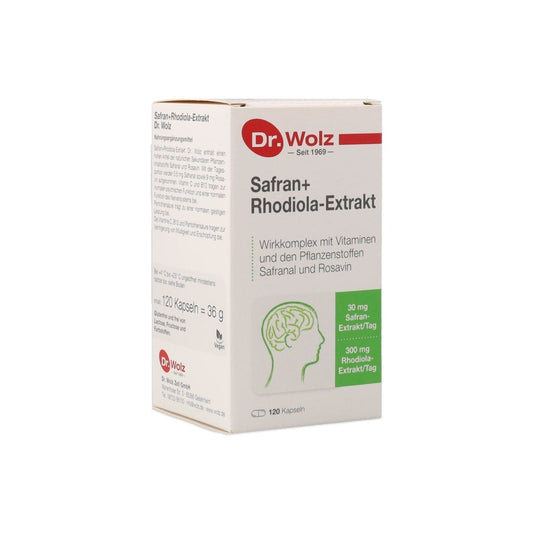 Dr Wolz Estratto Di Rodiola E Zafferano 120 Capsule