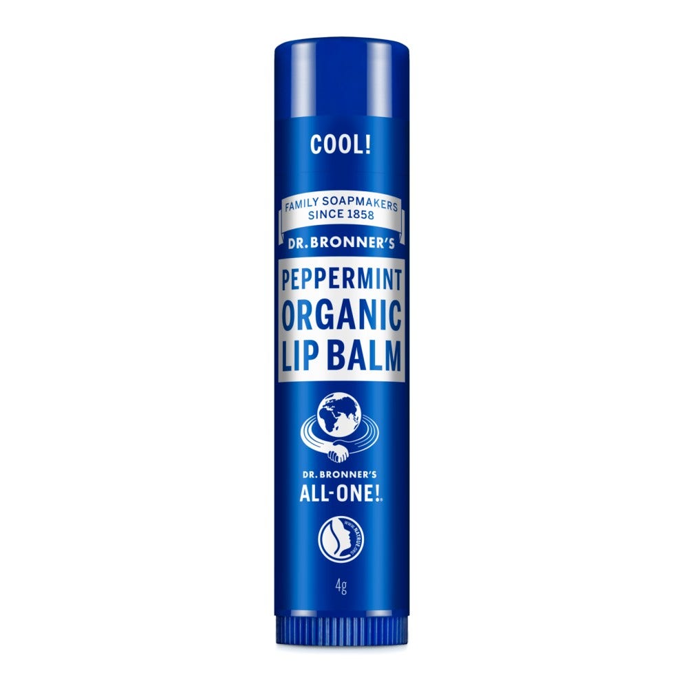 Dr. Bronner's Balsamo Labbra Bio Menta Piperita 4g