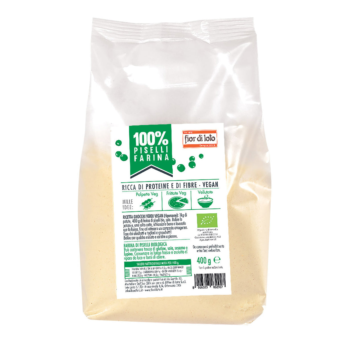 FIOR DI LOTO Farina Piselli Bio