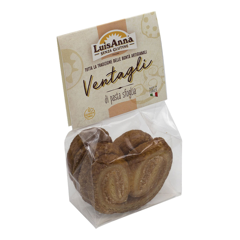 LUISANNA Biscotti Sfoglia Ventagli 130g