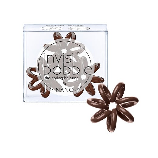 Invisibobble Nano Elastico Per Capelli Marrone 3 Pezzi