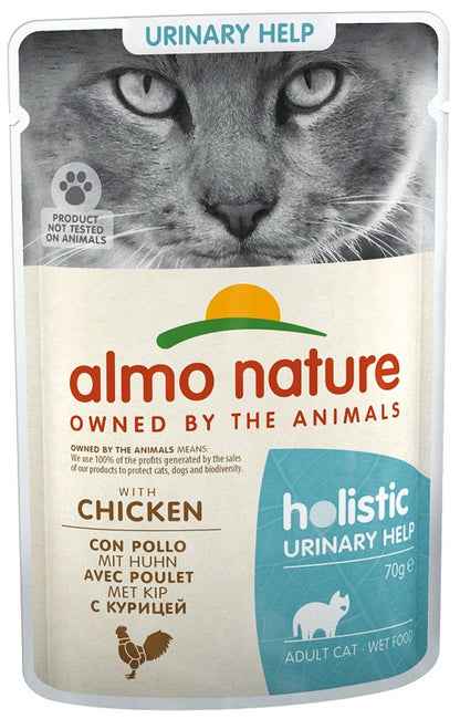 Almo Nature Urinary Help Pollo Cibo Umido Per Gatti Adulti Bustina 70g