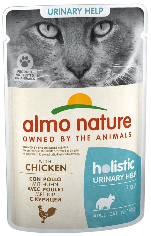 Almo Nature Urinary Help Pollo Cibo Umido Per Gatti Adulti Bustina 70g