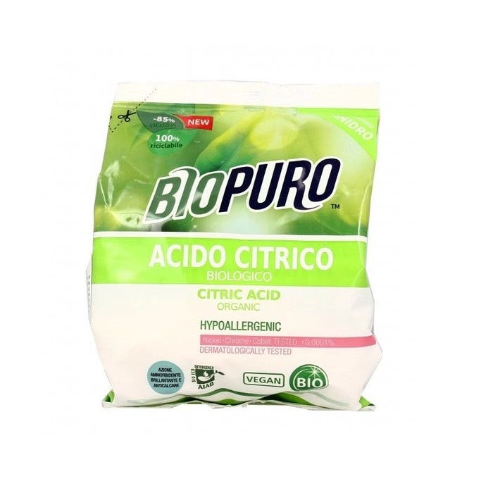 Biopuro Acido Citrico Biologico 450g