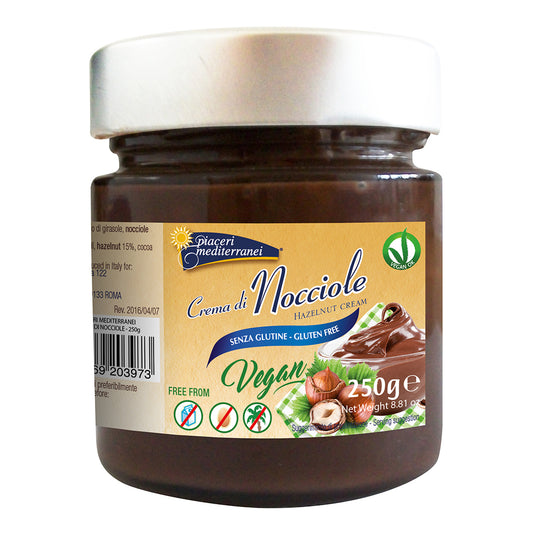 PIACERI MEDITERRANEI Crema di Nocciole 250g