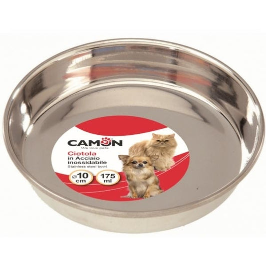 Camon Ciotola In Acciaio Per Gatti Diametro 12cm