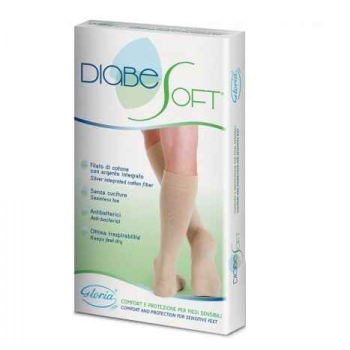 DIABESOFT Calzino Beige L