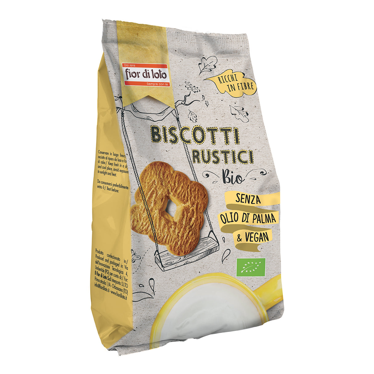 FIOR DI LOTO Biscotti Rustici Bio