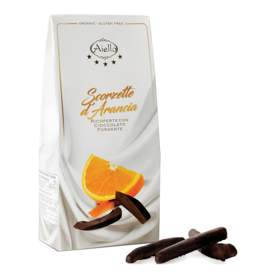 AIELLO Scorzette Arancia Cioc.S/G 90g