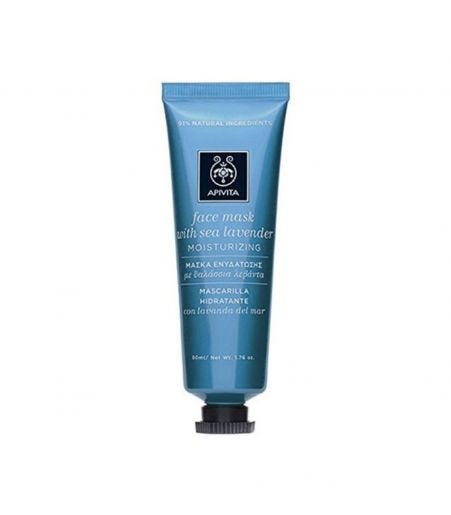 Apivita Maschera Viso Idratante Lavanda Marina 50ml