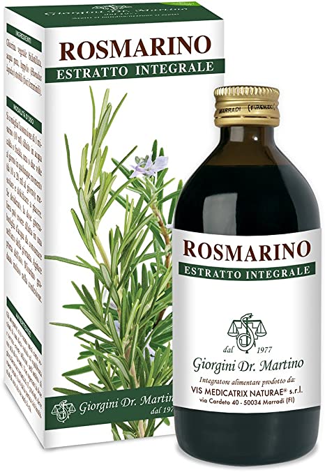 ROSMARINO ESTRATTO INTEGRALE 200ML DR. GIORGINI