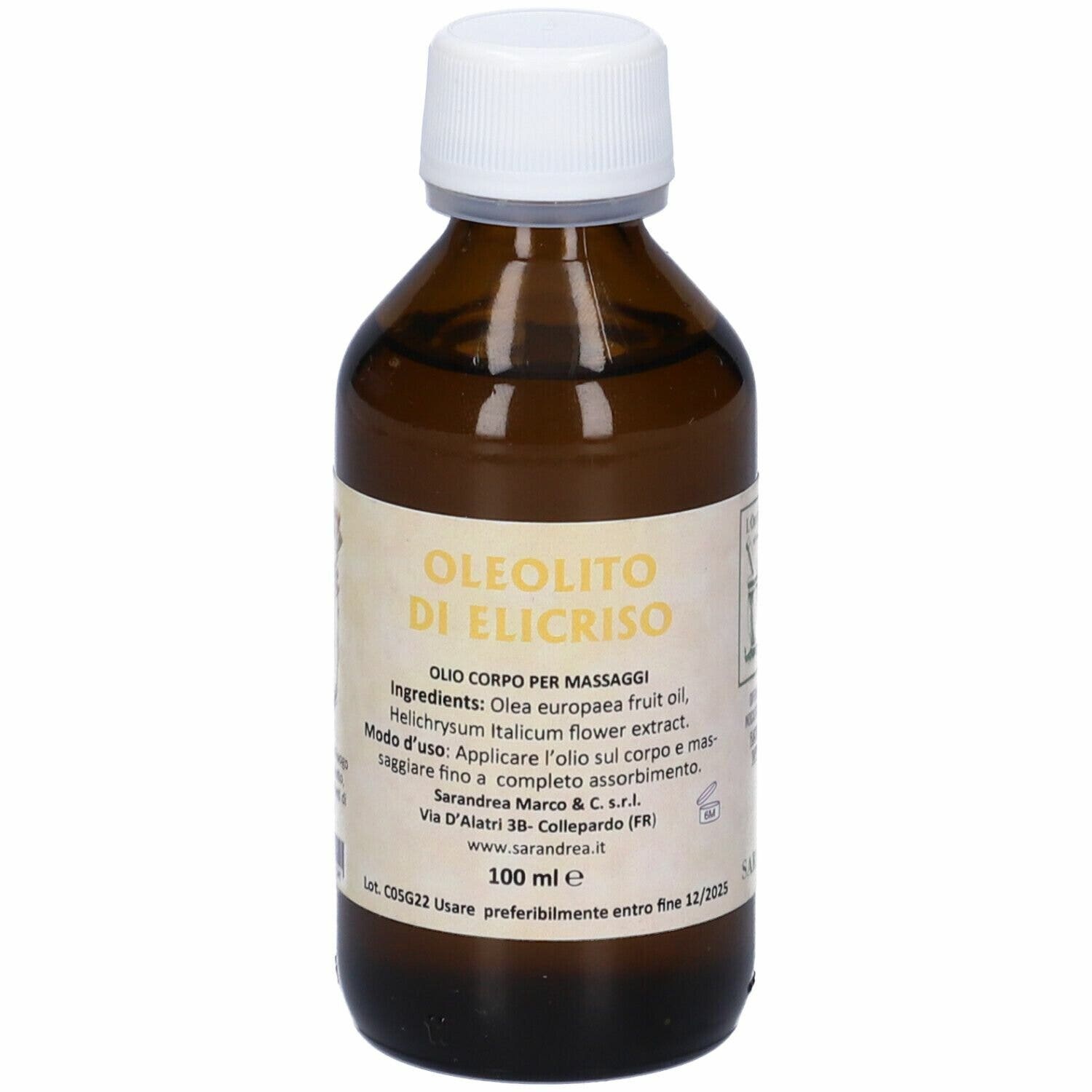 OLEOLITO DI ELICRISO 100ML