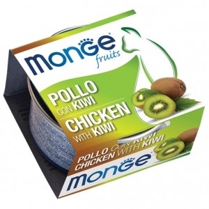 Monge Fruits Pollo Con Kiwi Cibo Umido Per Gatti Adulti 80g