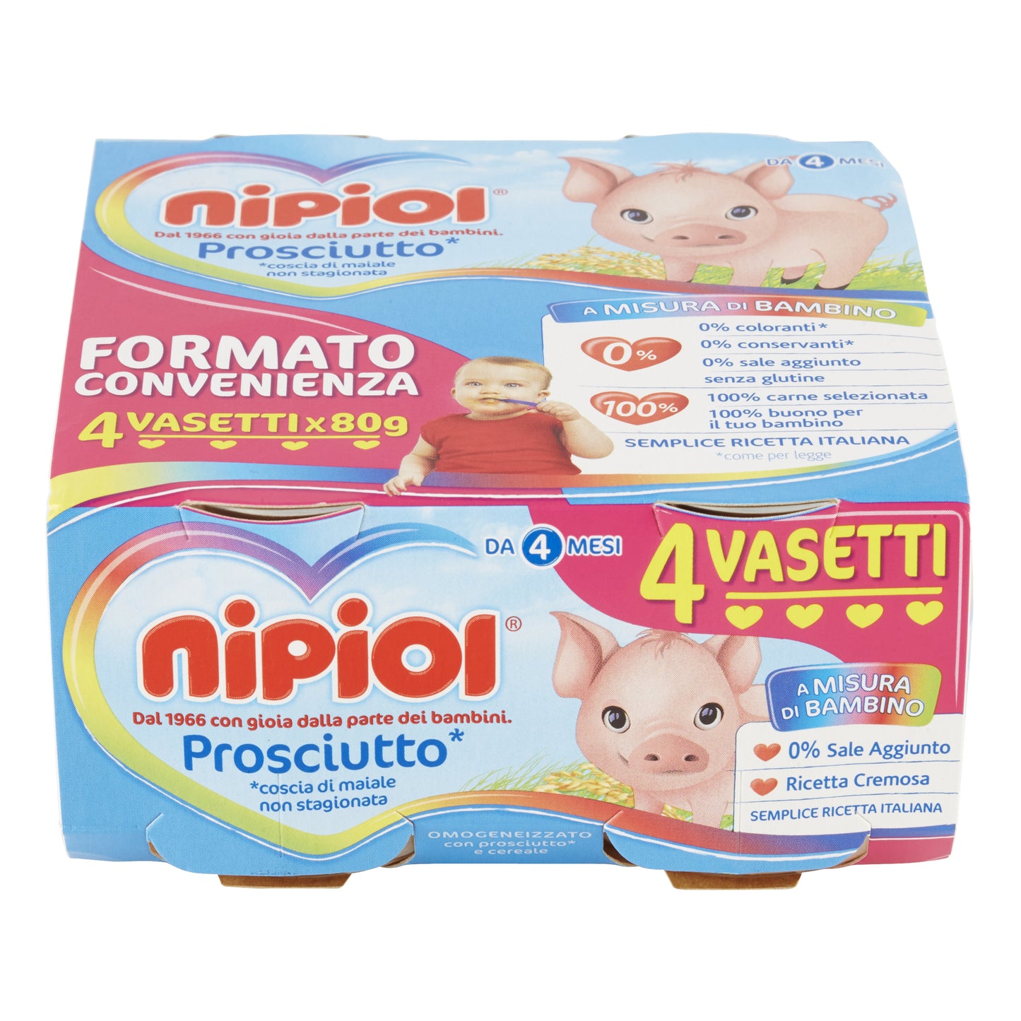 NIPIOL OMOG PROSCIUTTO 4X80G