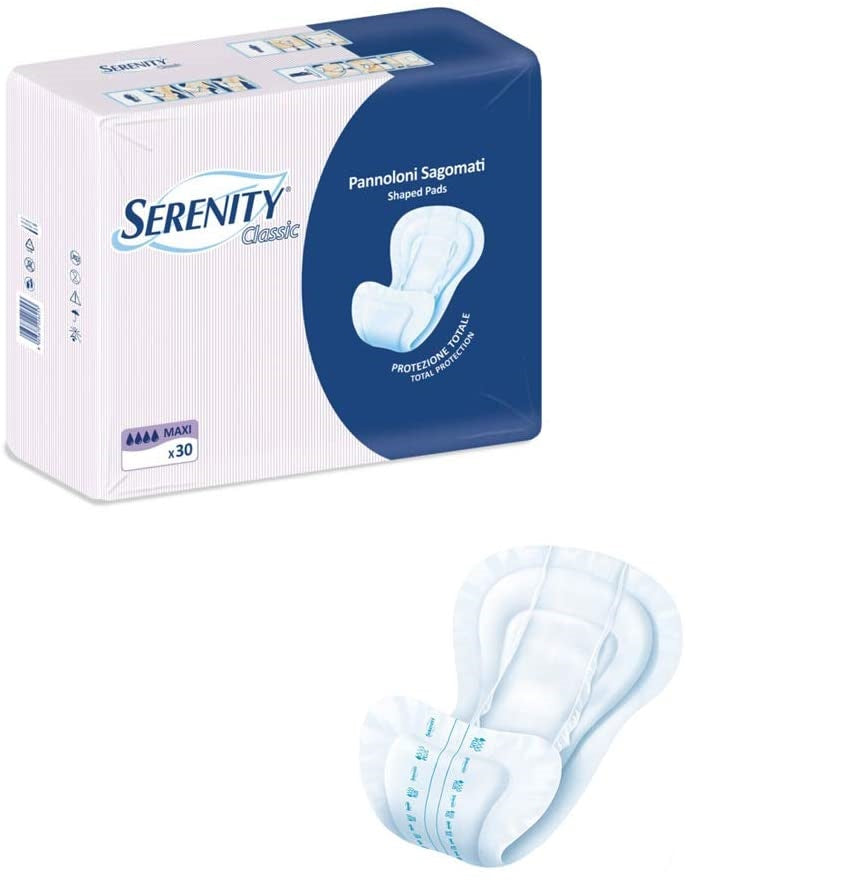 SERENITY PANNOLONE SAGOMATO XL 30 PEZZI
