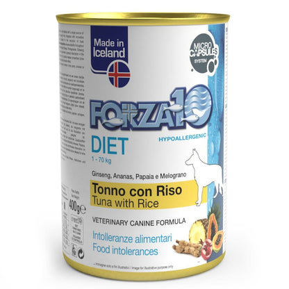 Forza10 Diet Tonno E Riso Cibo Umido Cani Adulti Barattolo 400g