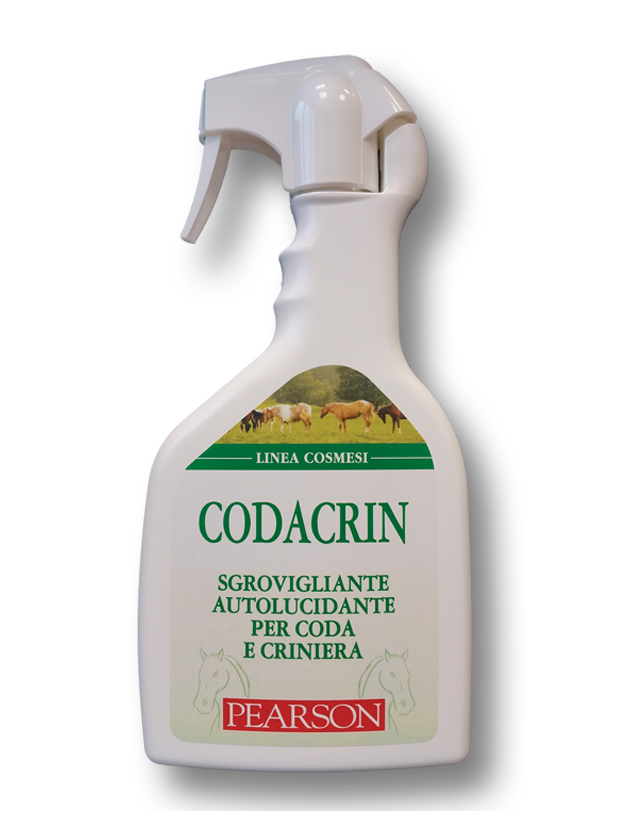 Guglielmo Pearson Codacrin Sgrovigliante/Autolucidante Per Coda E Criniera Equini 700ml