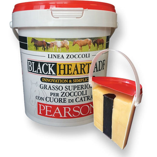 Black Heart Grasso Con Cuore Di Catrame Vegetale Di Pino Per Zoccoli Equini 1 Litro