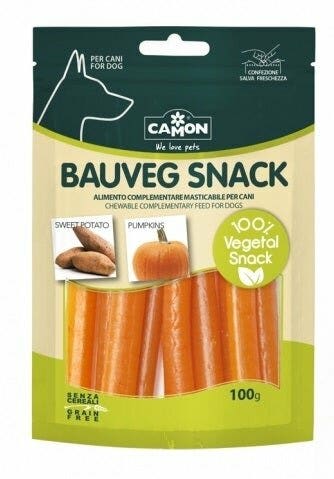 Camon Snack Patata Dolce/Zucca Per Cani 100g