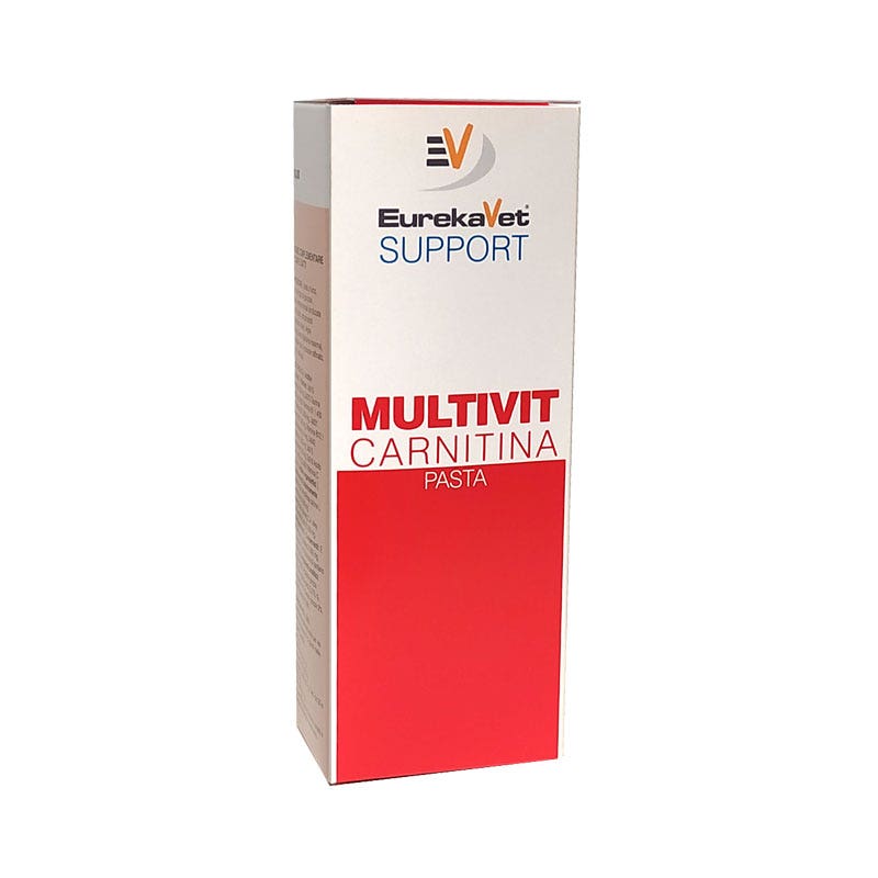 Eurekavet Support Multivit Carnitina Pasta Tubo 80g