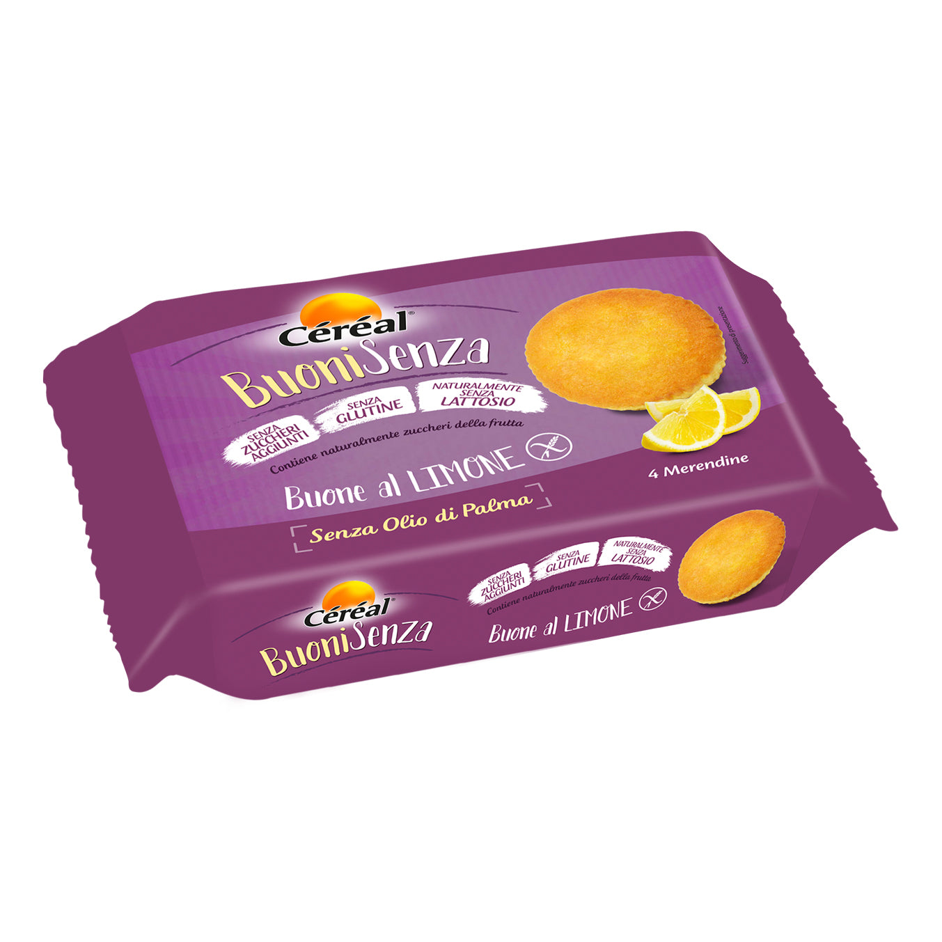 CEREAL BuoniSenza Buone al Limone 4x40g