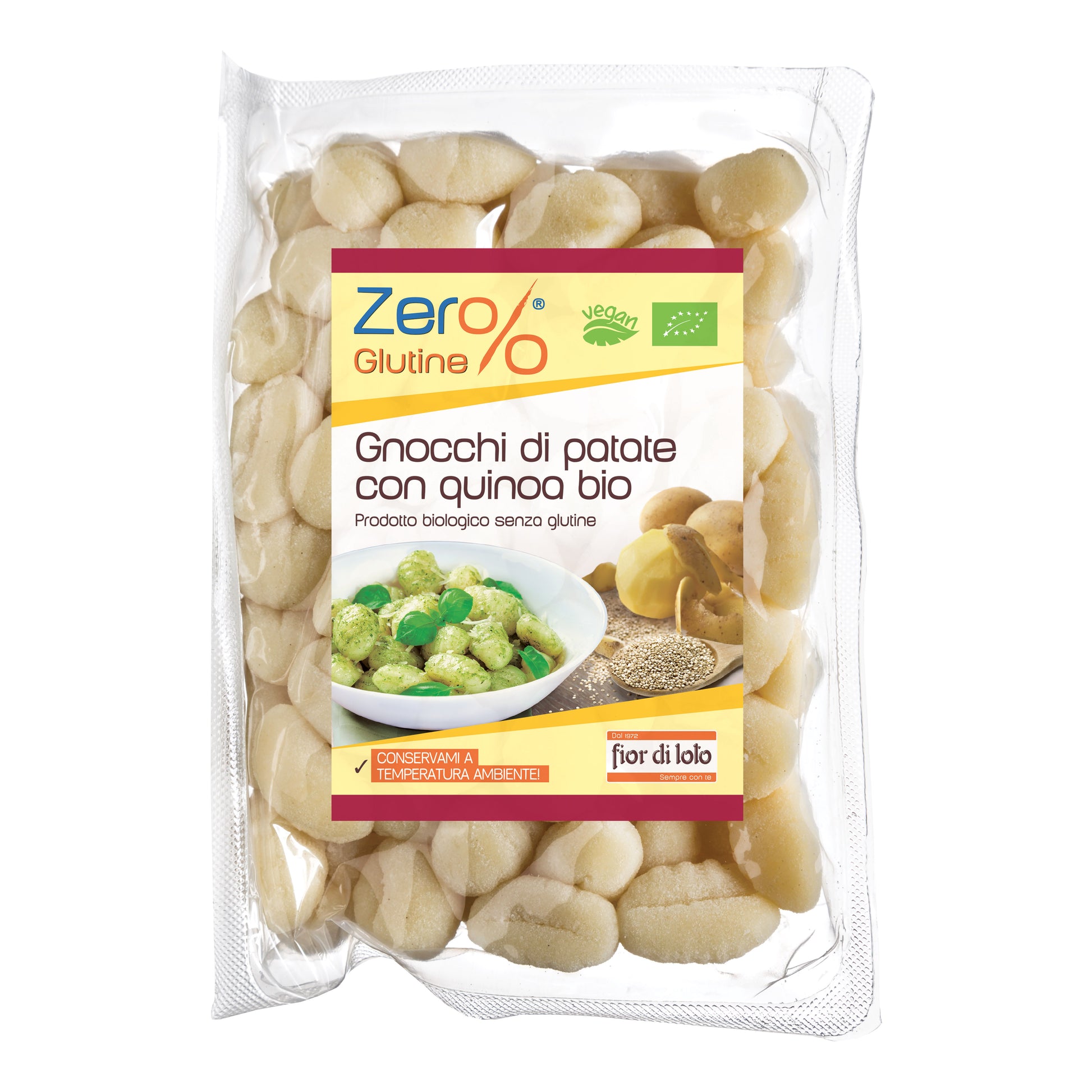 FIOR DI LOTO Gnocchi Patate & Quinoa Bio