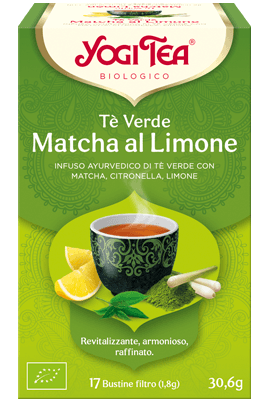 YOGI TEA TE' VE MACHA LIM BIO