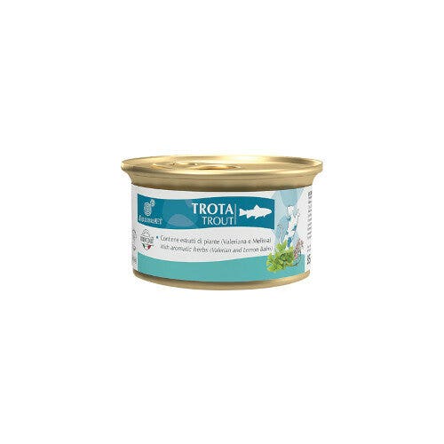 Marpet Aequilibriavet Trota Cibo Umido Per Gatti Adulti Lattina 85g