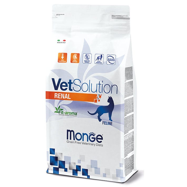 Monge Vetsolution Renal Linea Medica Cibo Secco Gatti Sacco 400g